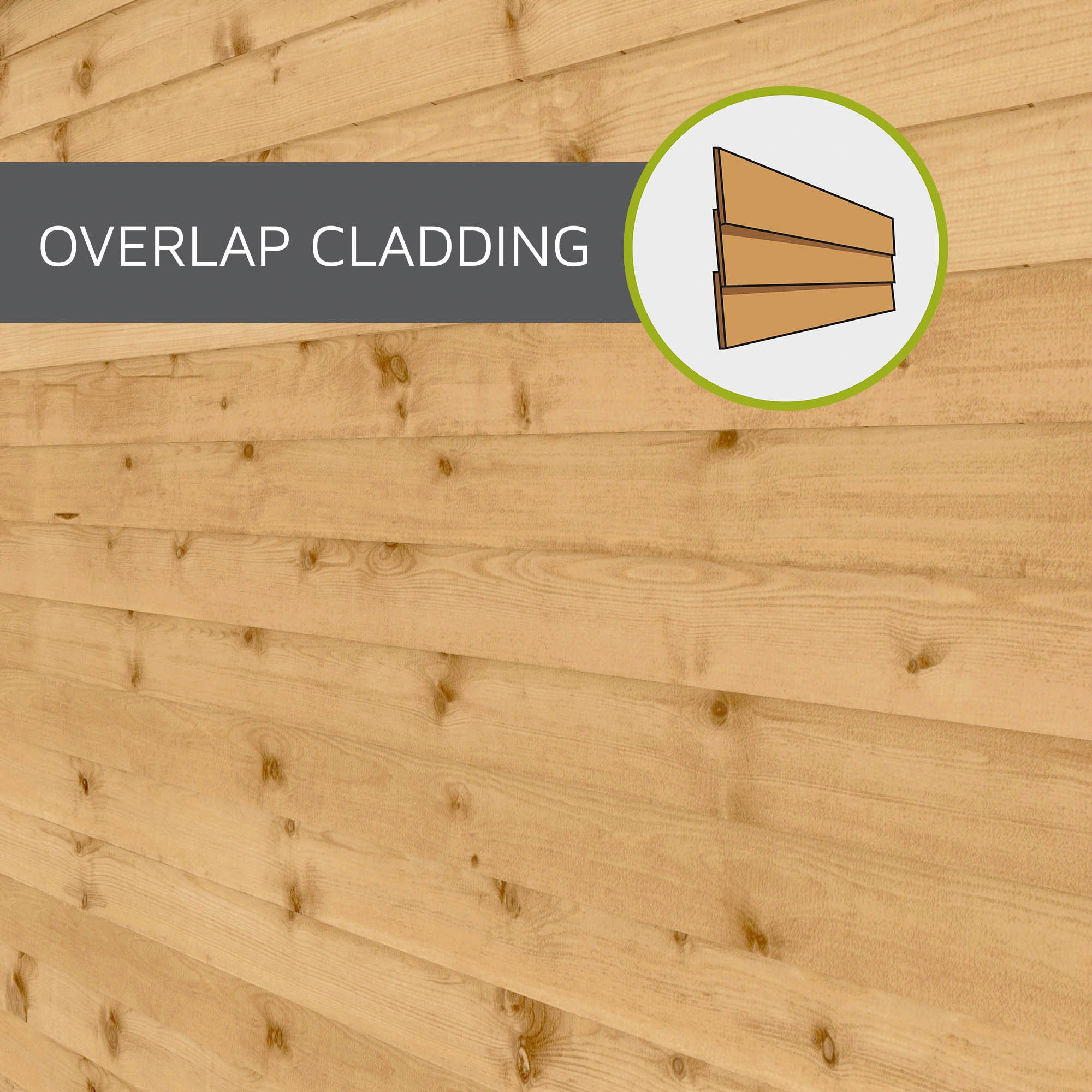 15 x 10 Overlap Apex Shed - Image 3