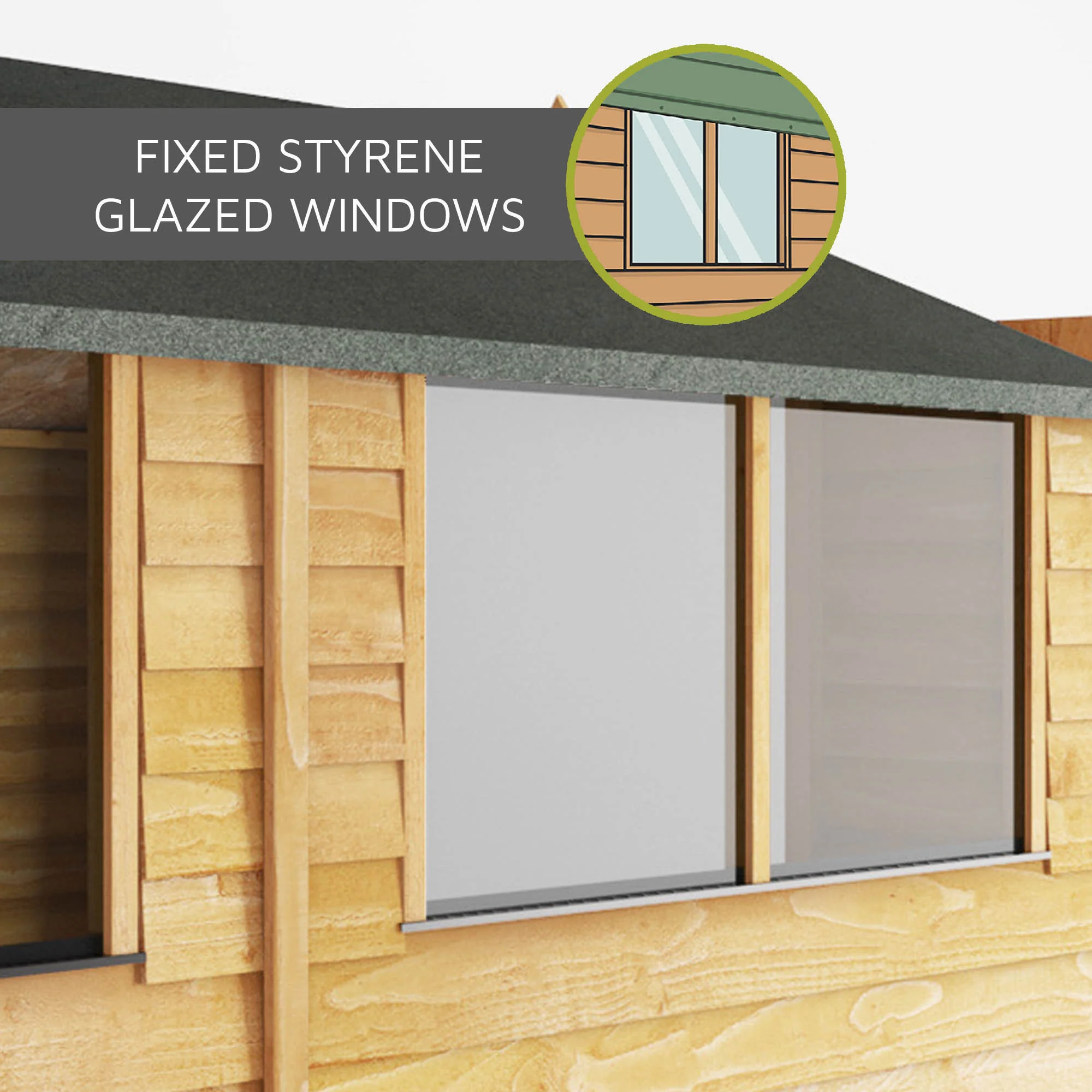15 x 10 Overlap Apex Shed - Image 7