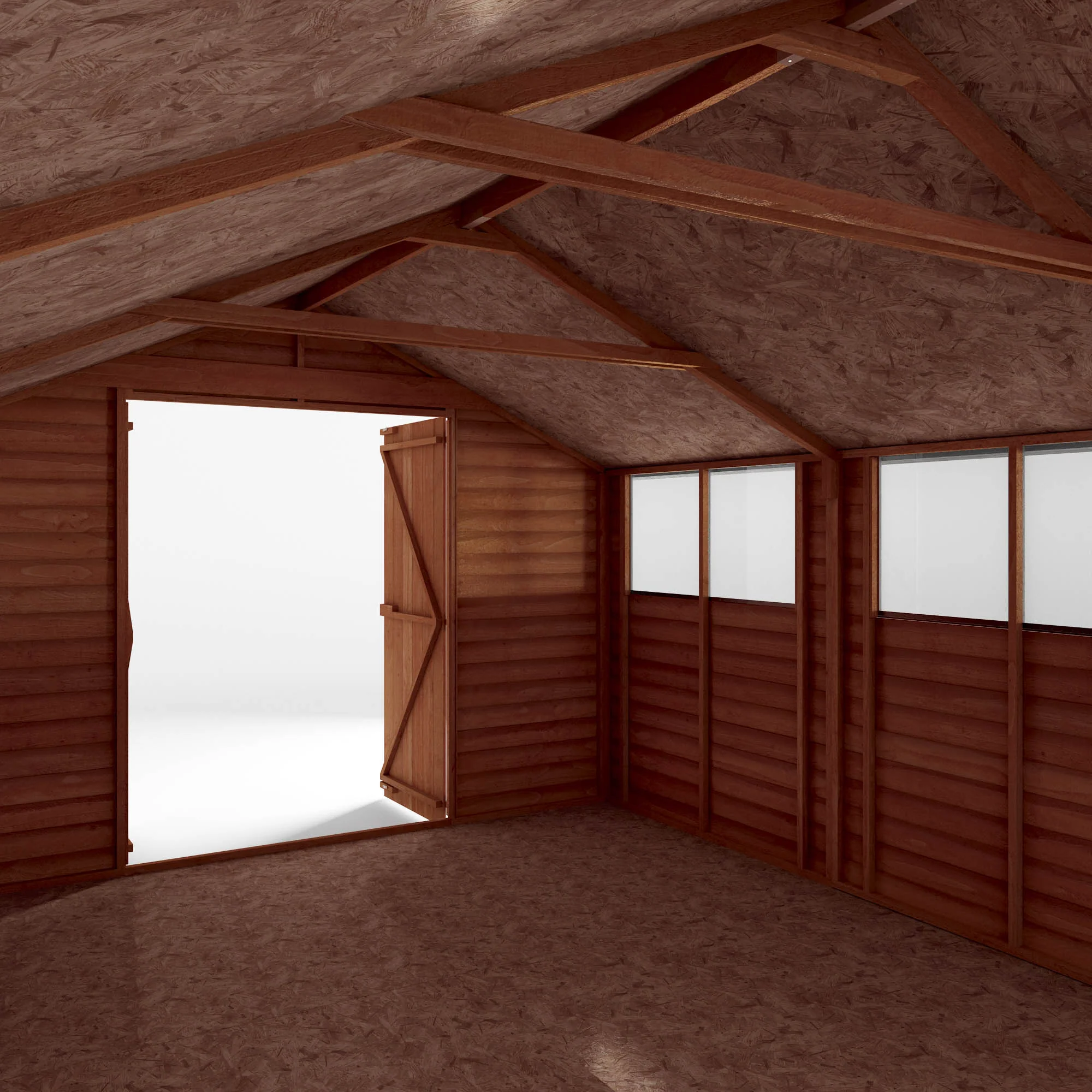 15 x 10 Overlap Apex Shed - Image 8
