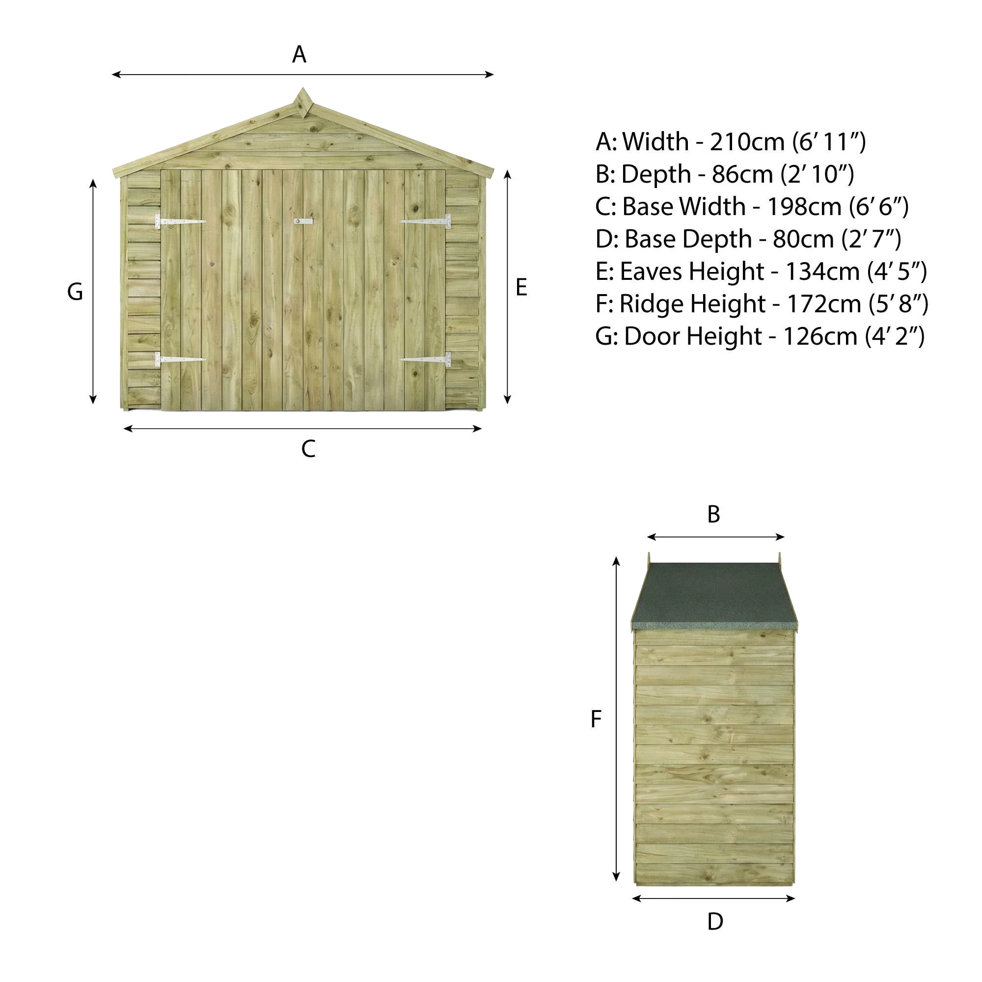 3x7 Overlap Apex Bike Store - Image 9