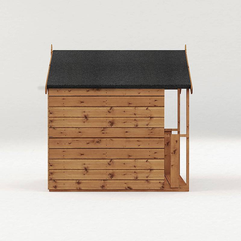 5 x 5 Poppy Apex Wooden Playhouse - Image 5
