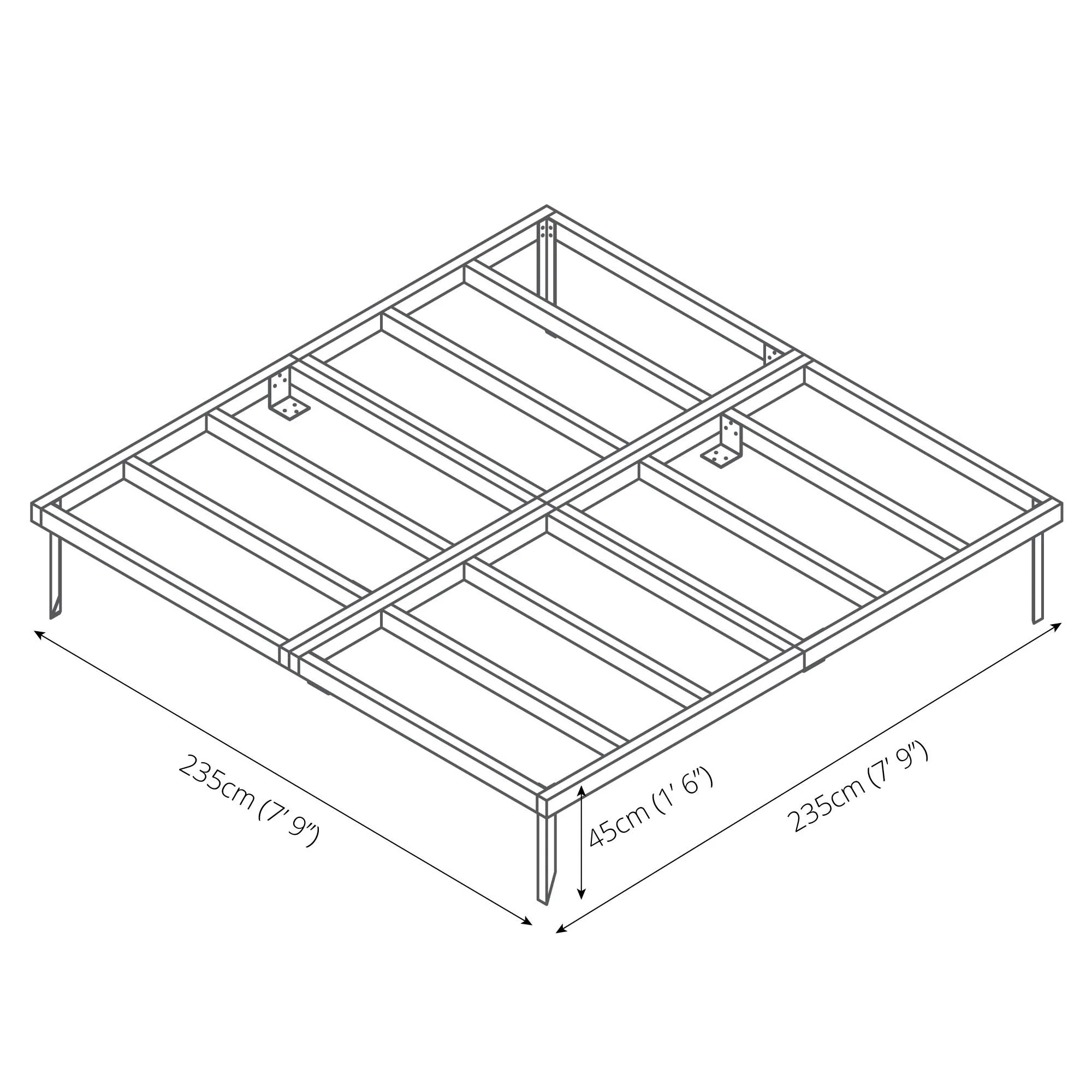 8 x 8 Wooden Base - Image 6