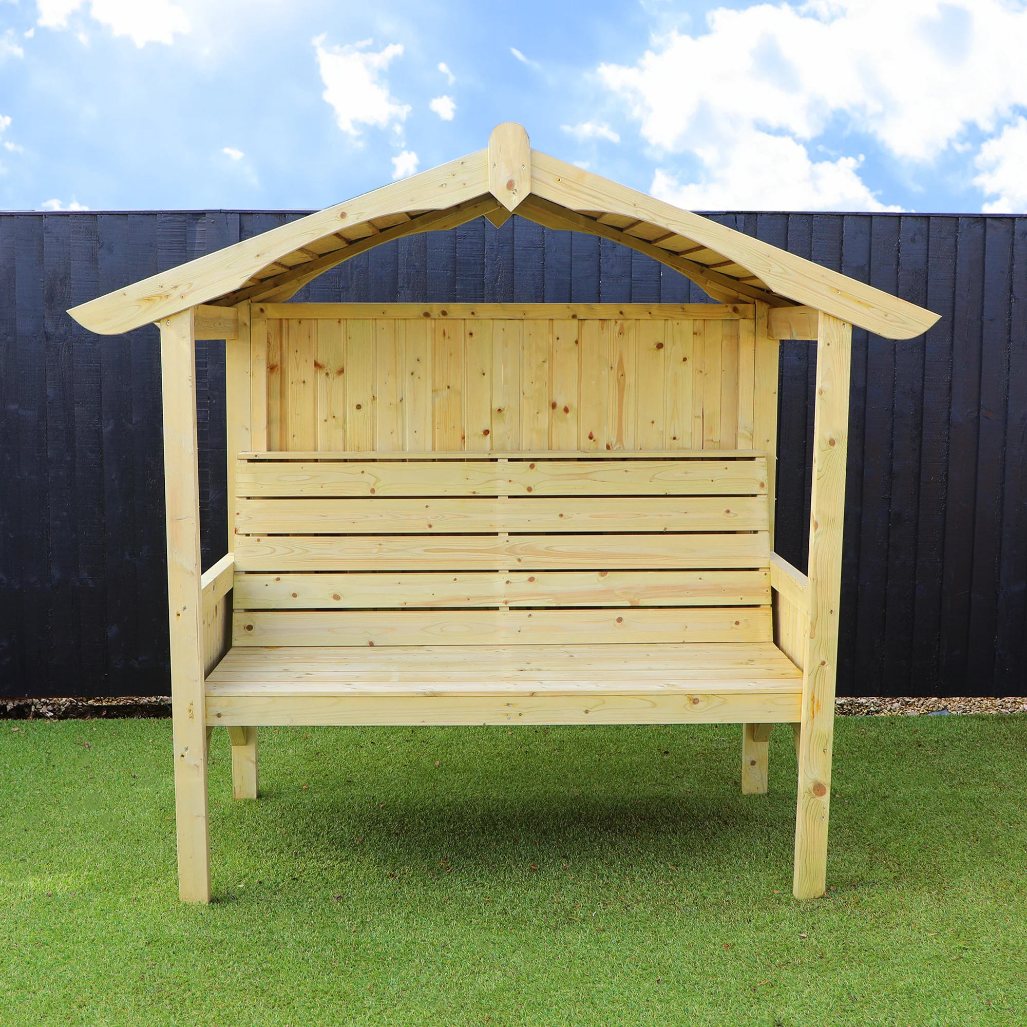 Carlton Arch Top Arbour Seat - Image 3
