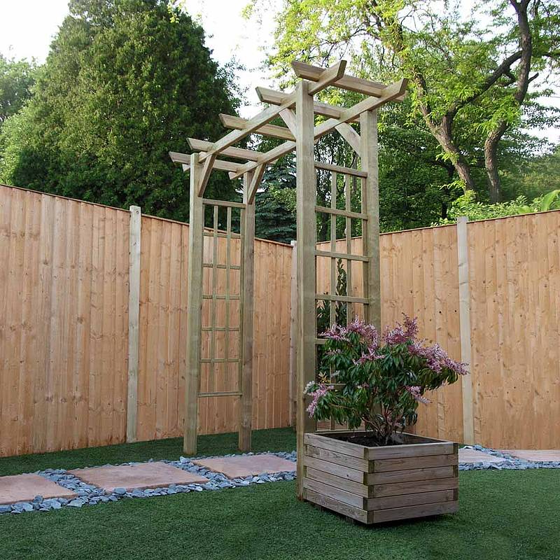 Flat Top Garden Arch - Image 4