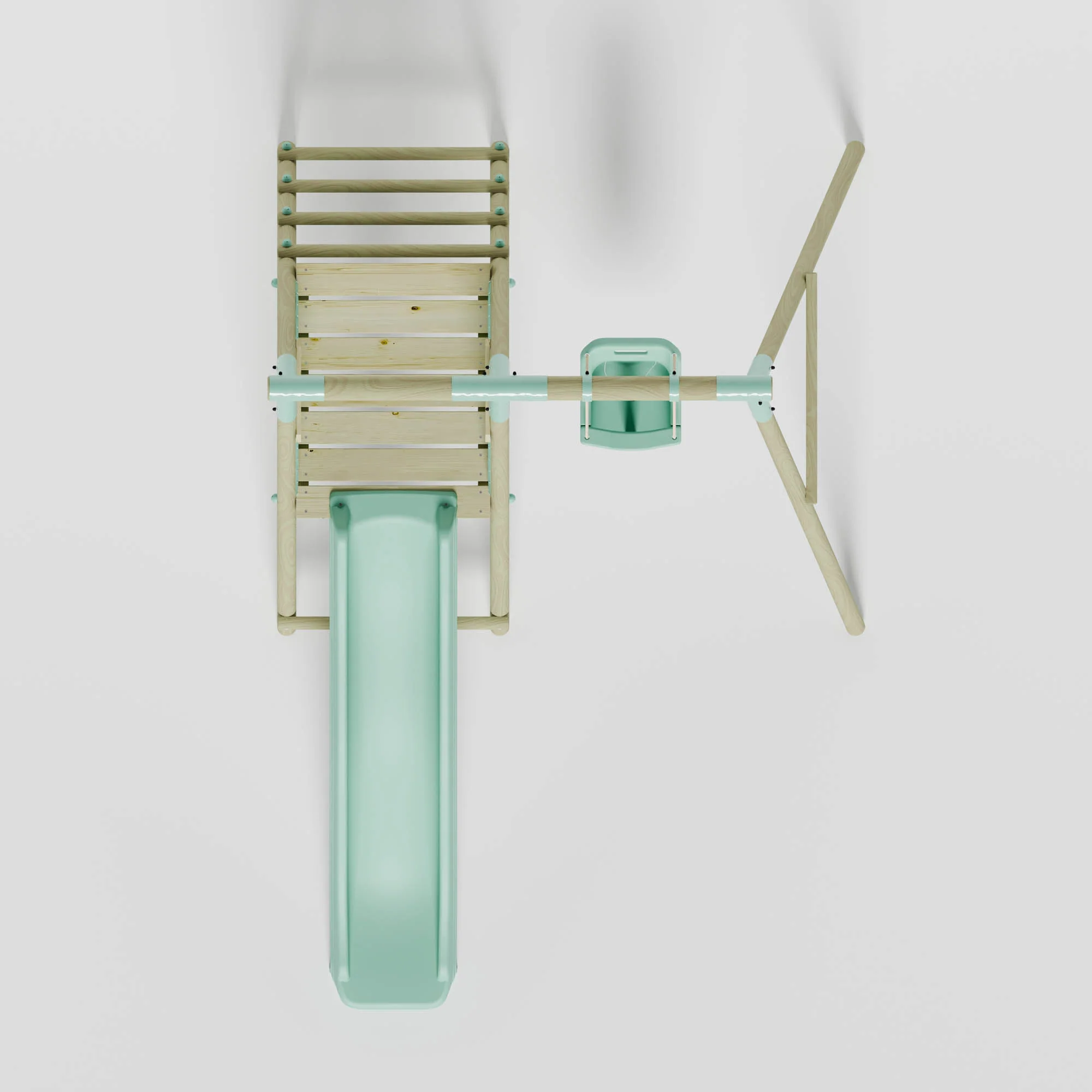 Single Baby Seat Swing with Slide - Image 7