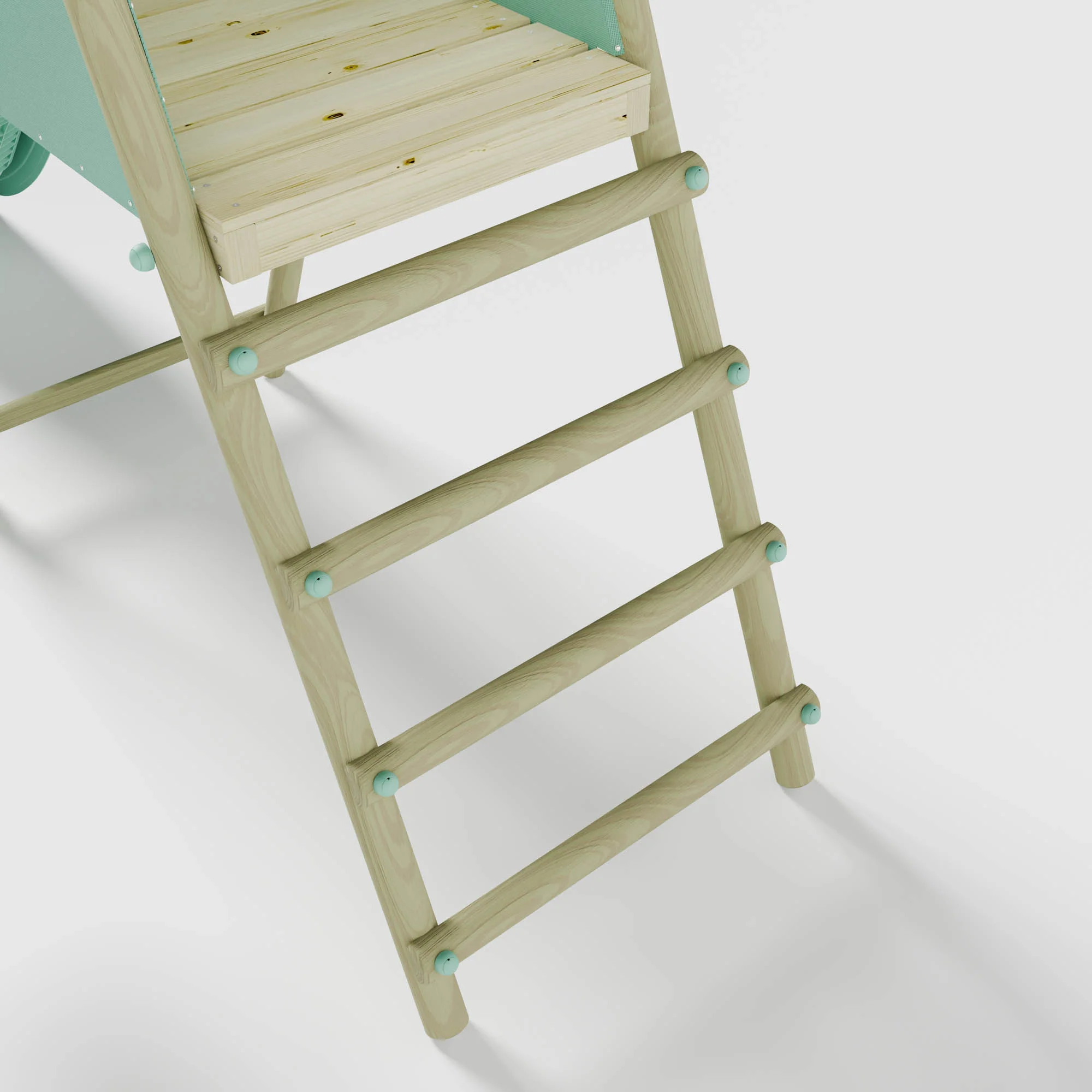 Double Swing with Baby Seat & Slide - Image 5