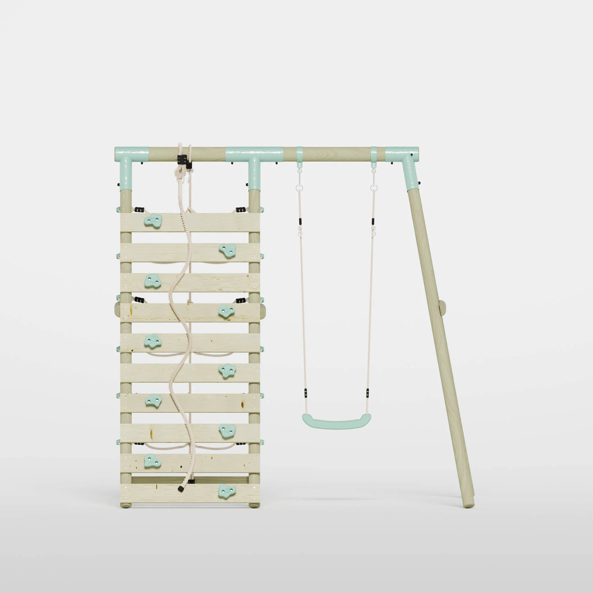 Single Swing with Climbing Wall - Image 3