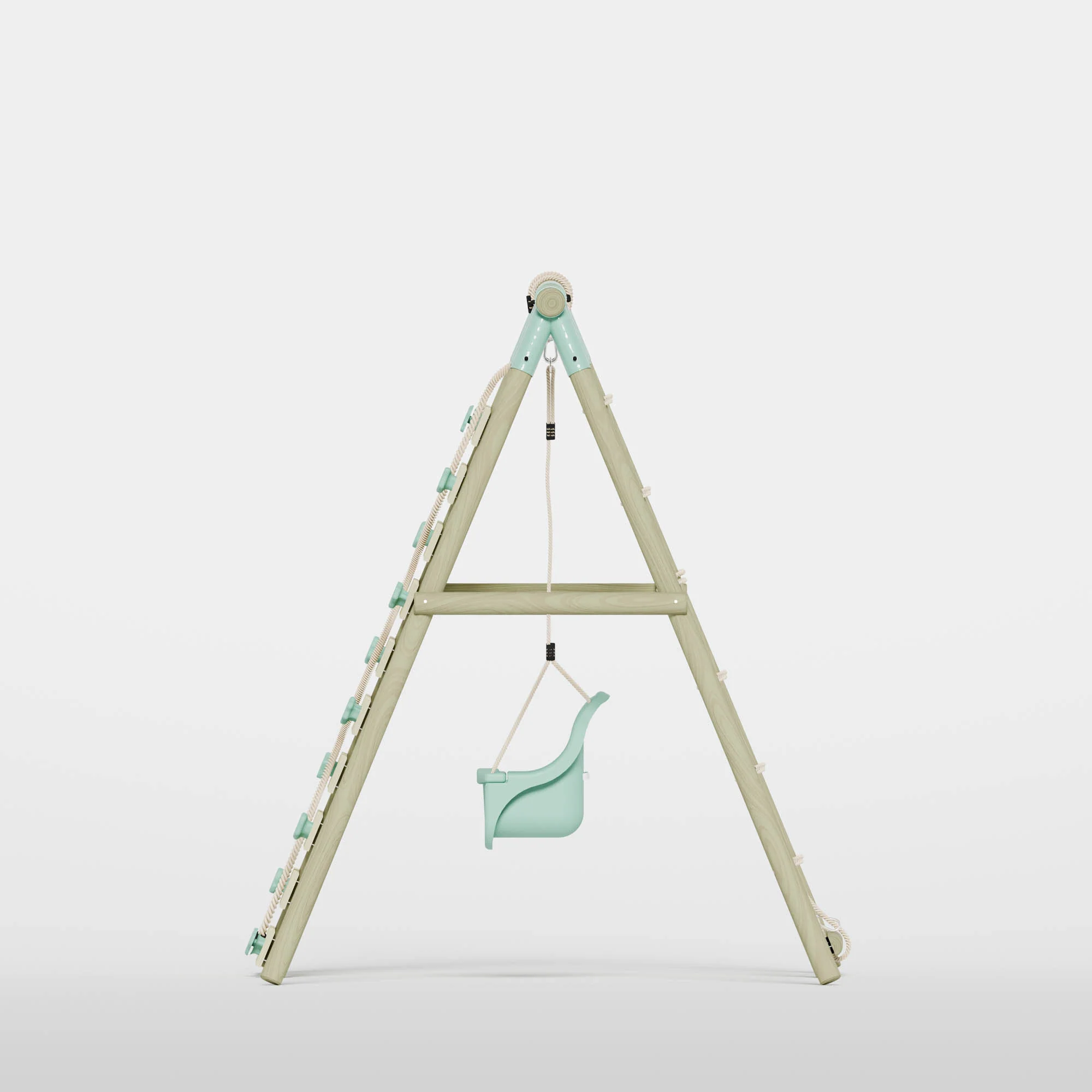 Single Baby Seat Swing with Climbing Wall - Image 7