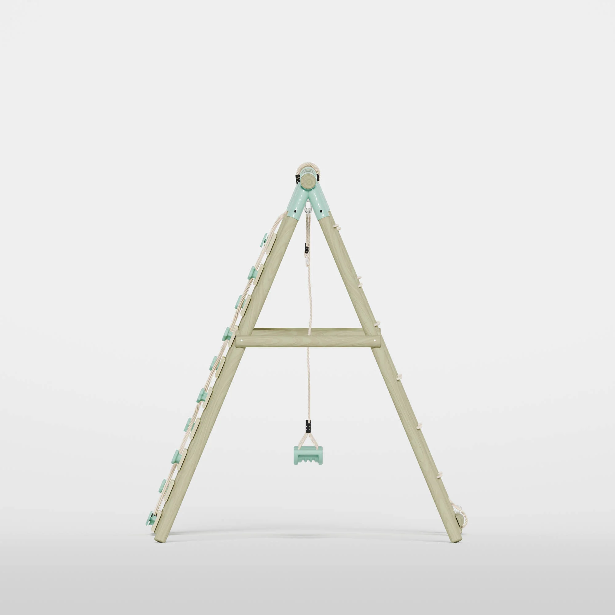 Double Swing with Climbing Wall - Image 7