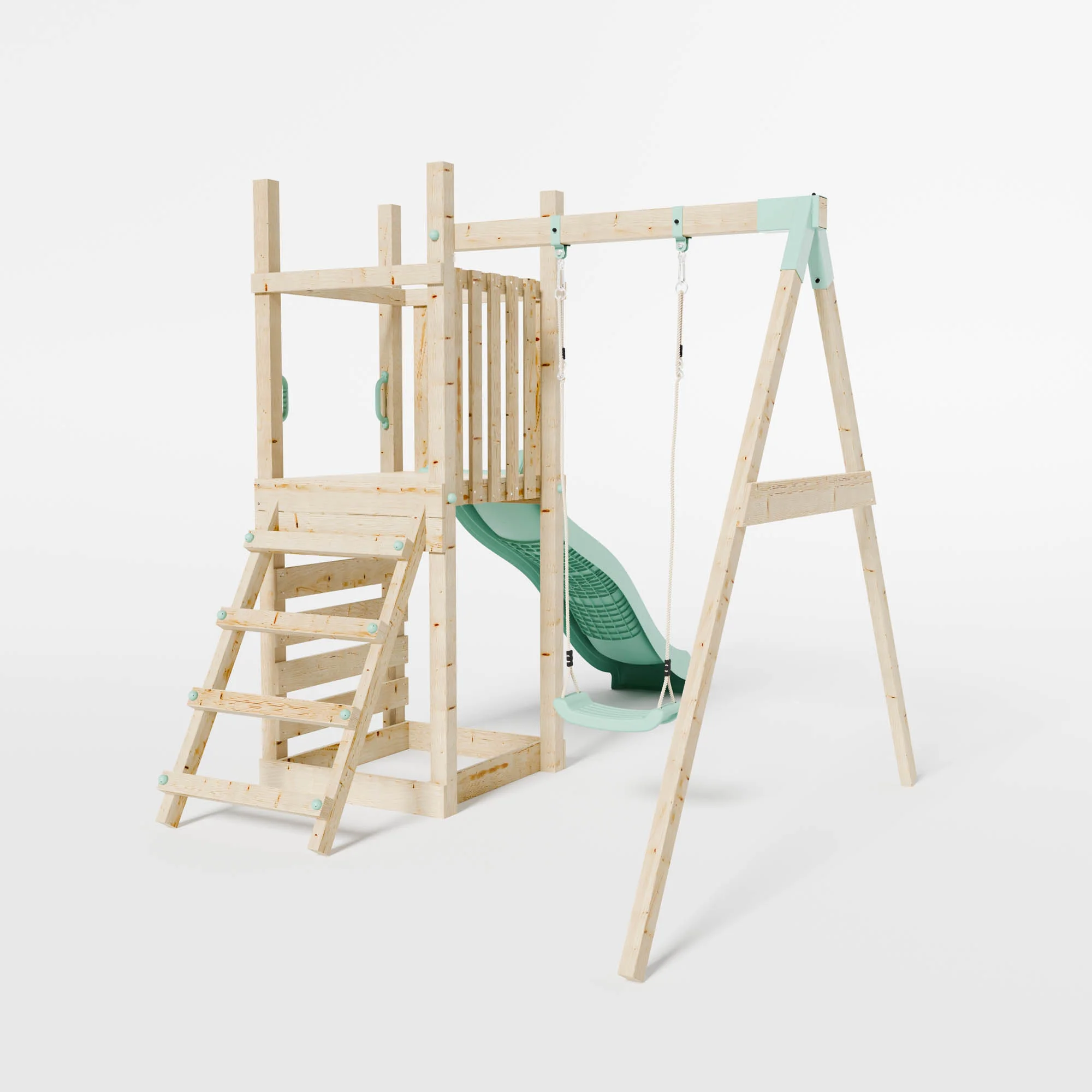 Climbing Frame with Slide & Swing - Image 6