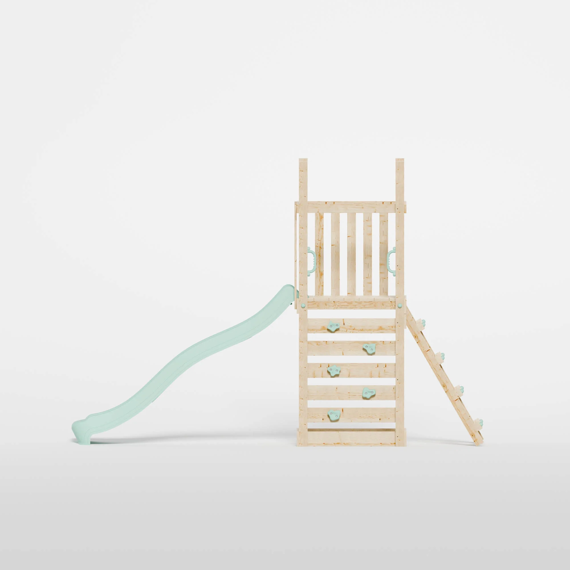 Climbing Frame with Slide - Image 3