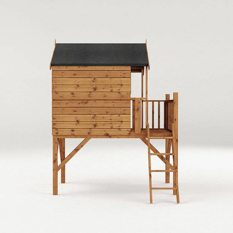Poppy Tower Wooden Playhouse - Image 4