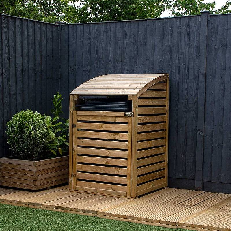 Pressure Treated Single Bin Store - Image 4