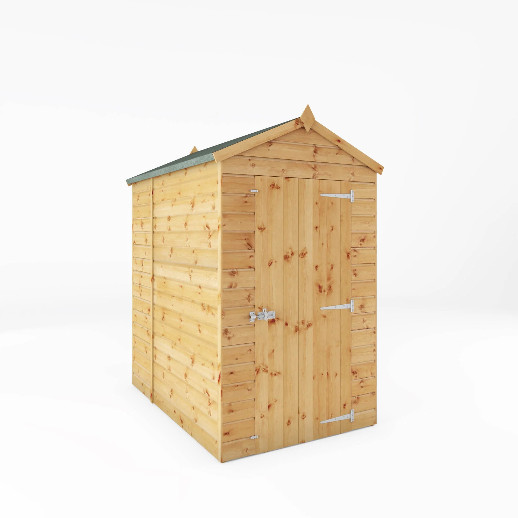 Shiplap Apex Single Door Wooden Shed - Image 6