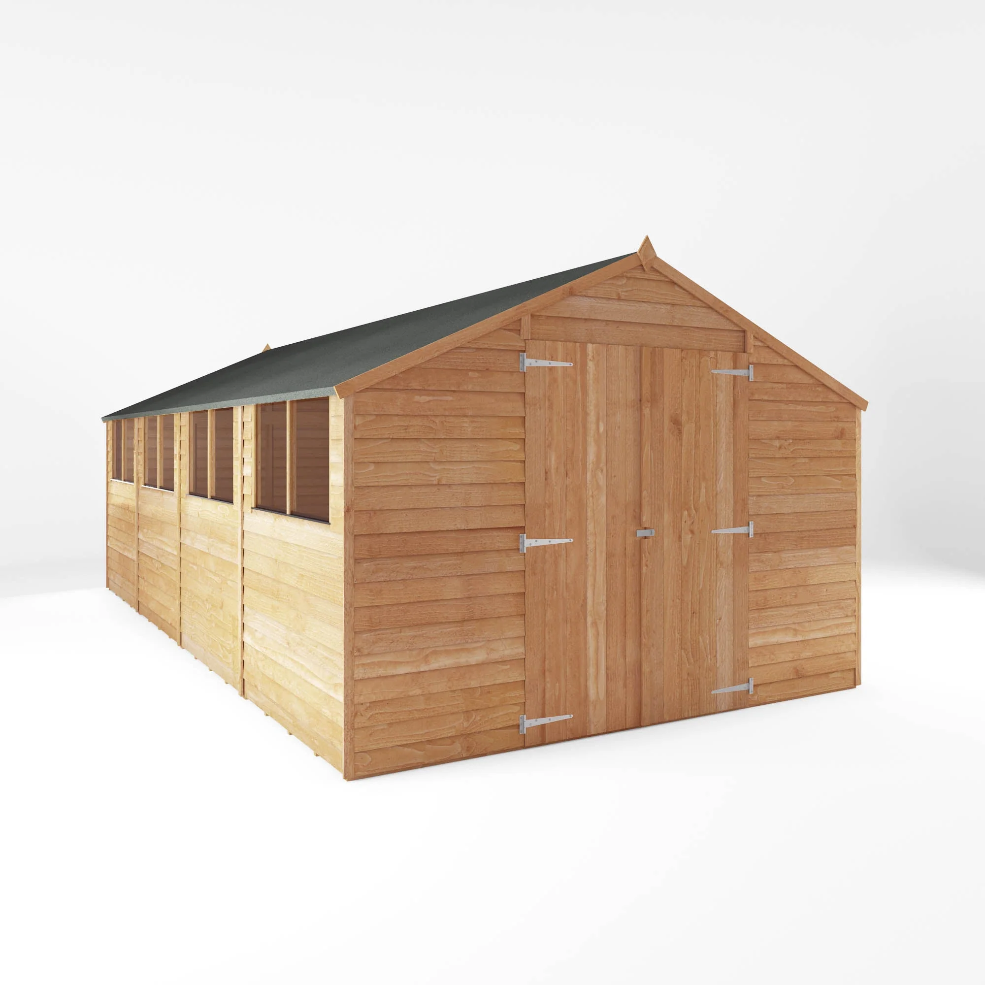 Value Overlap Double Door Apex Shed - Image 8