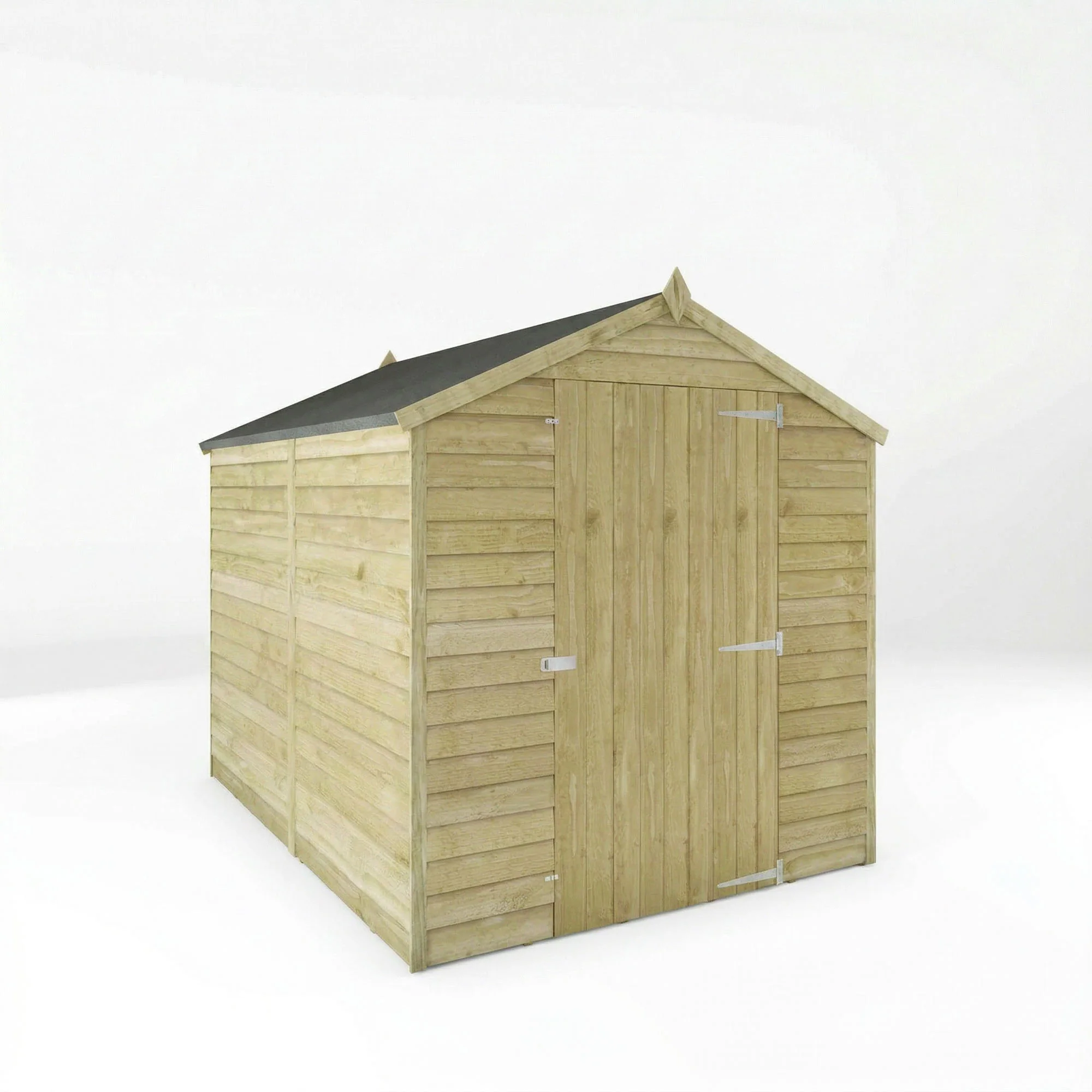 Value Overlap Single Door Apex Shed - Image 10
