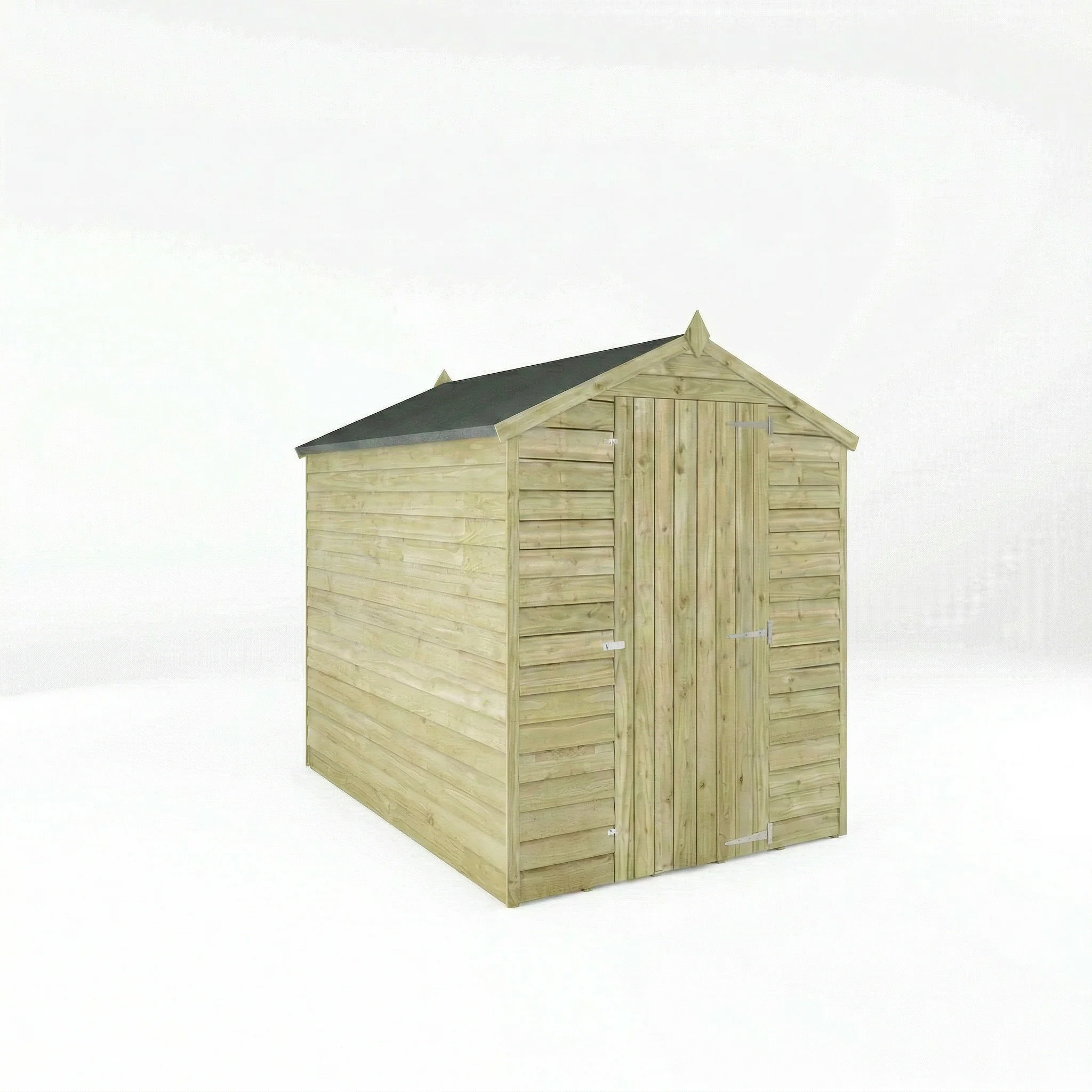 Value Overlap Single Door Apex Shed - Image 11