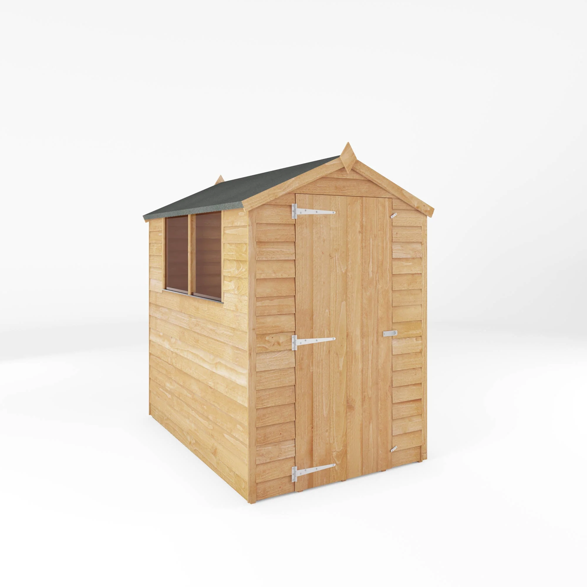 Value Overlap Single Door Apex Shed - Image 3