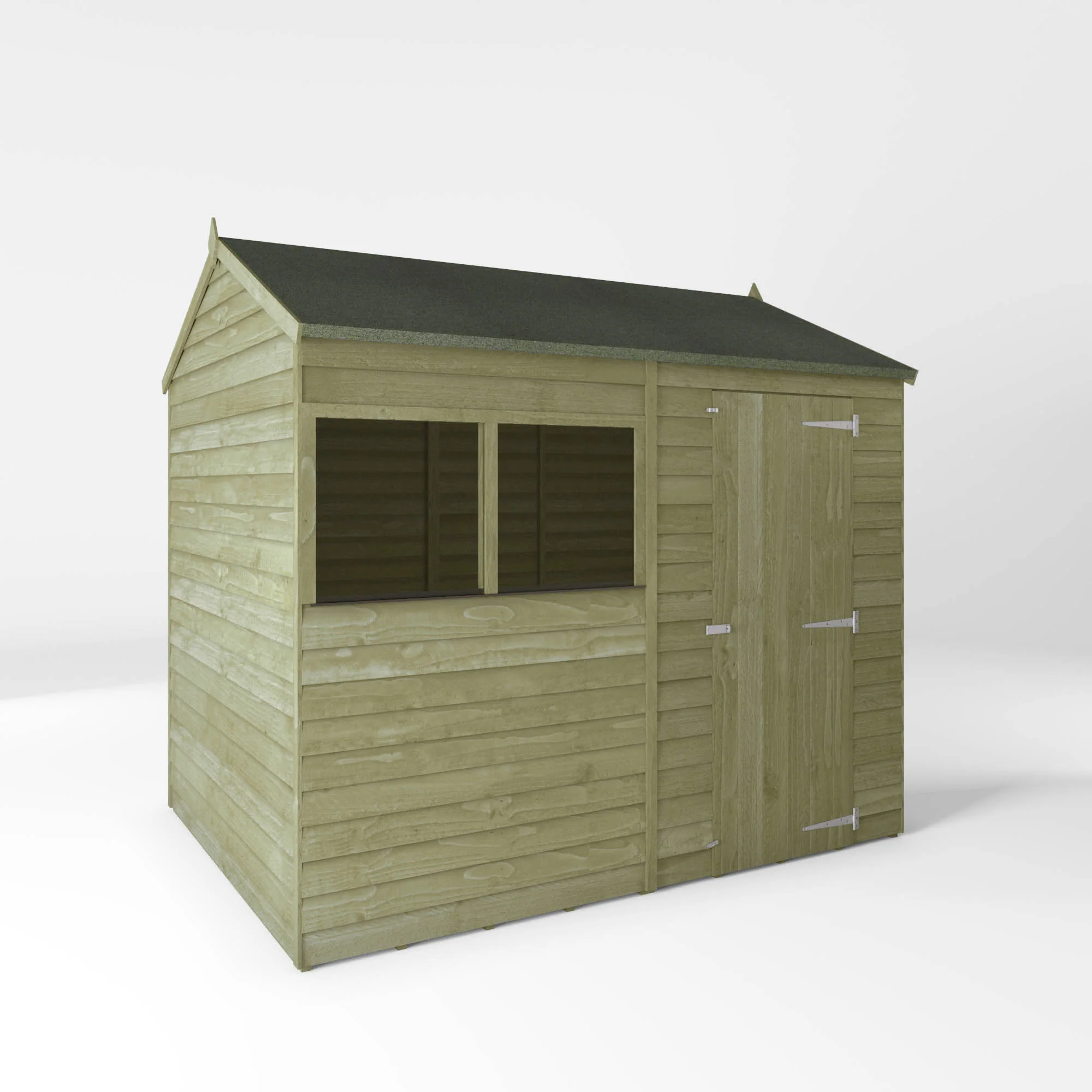 Value Overlap Single Door Apex Shed - Image 7