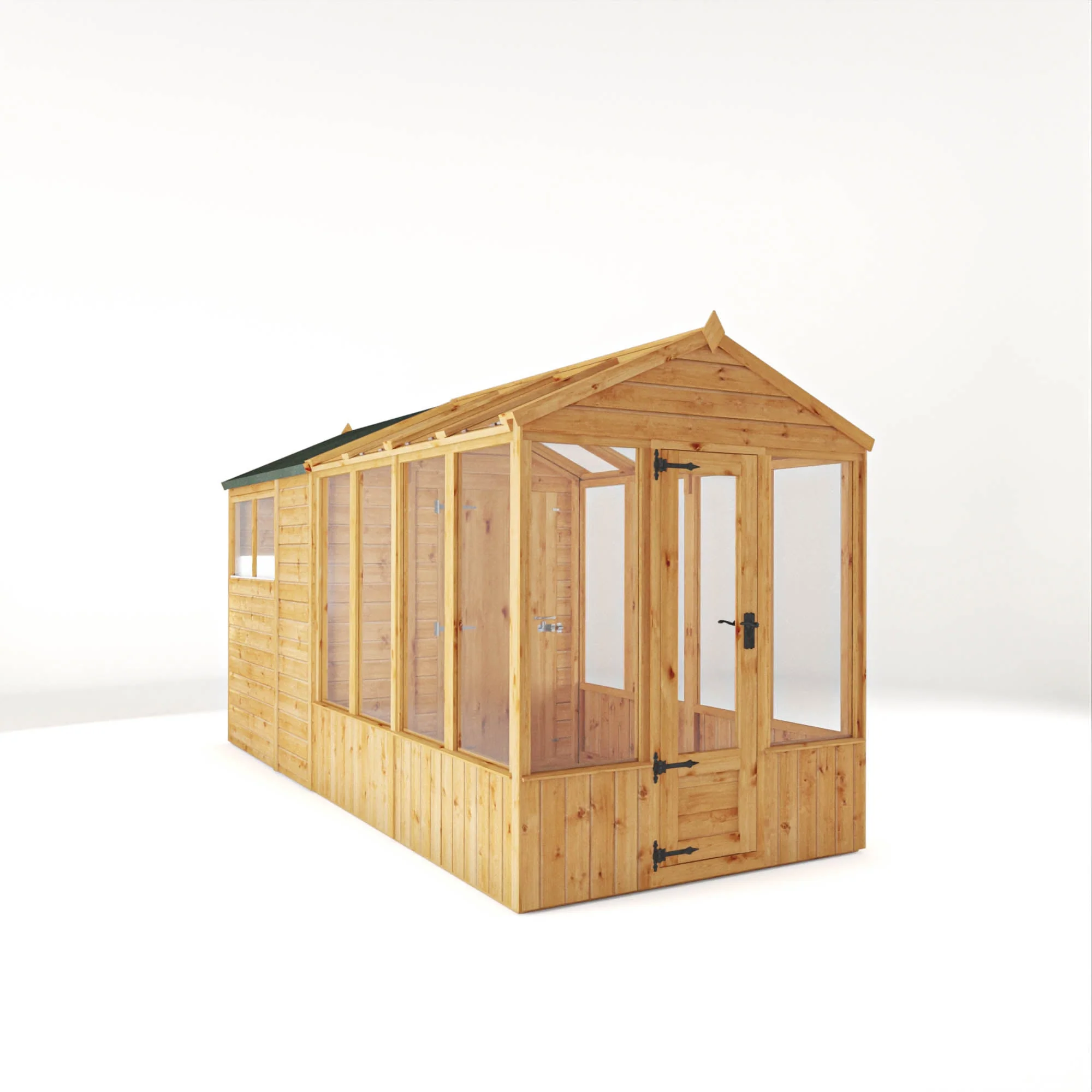 Woodsman Combi Greenhouse with Shed - Image 3